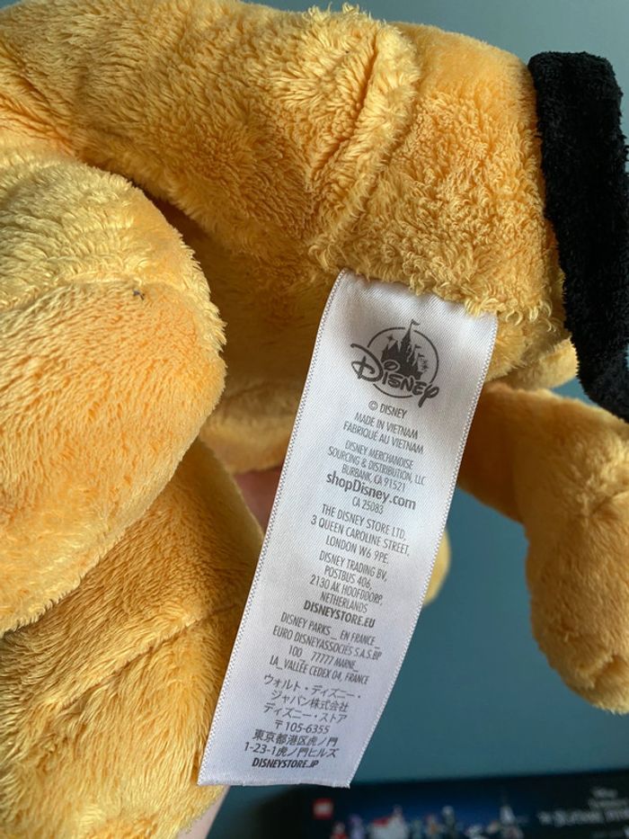 Peluche Pluto le chien de Mickey disney - photo numéro 4
