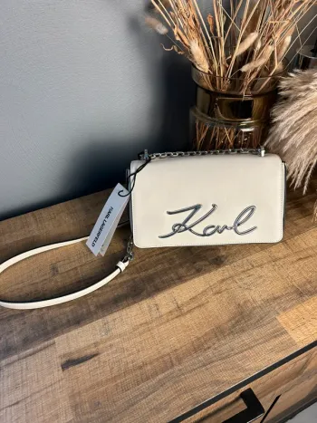 Sac bandoulière Karl Lagerfeld Crème neuf