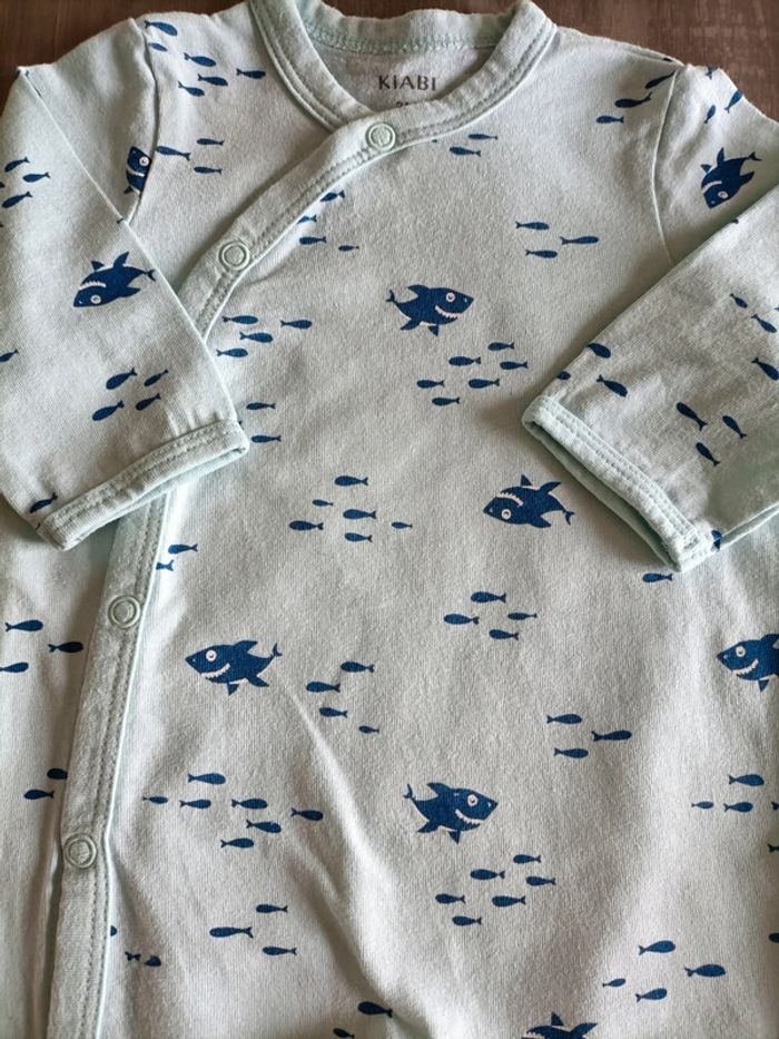 Lot de 2 pyjamas légers coton 3 mois - photo numéro 3
