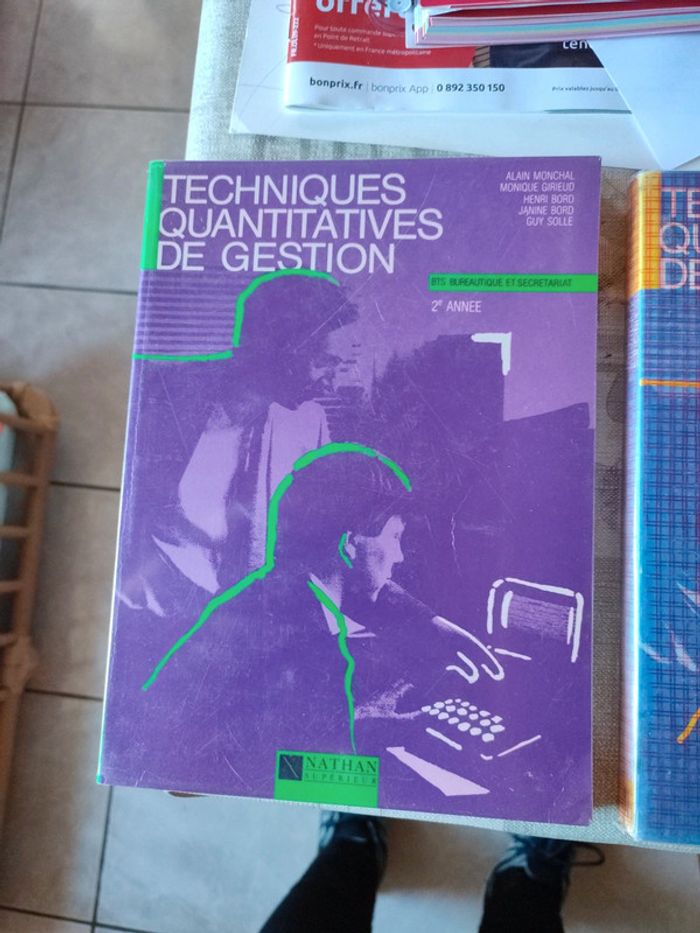 Livre technique quantitatif de gestion - photo numéro 2