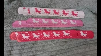 Lot revendeur 6 bracelet clap licorne