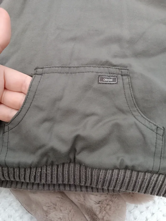 🔸Veste Manteau Mi-saison Obaibi Garçon 12 Mois🔸 - photo numéro 4