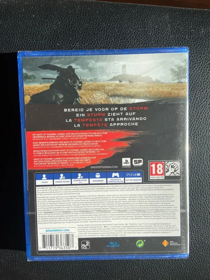 Ghost of tsushima sous blister PS4 - photo numéro 2