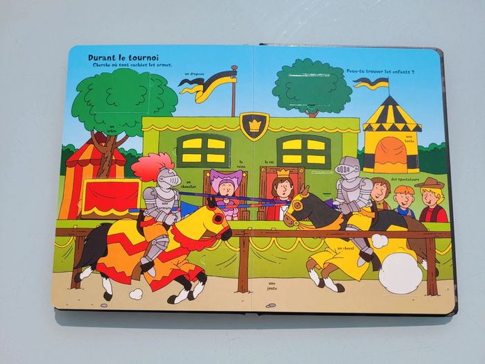 Livre à volets Le Chevalier 🛡 collection les grandes cachettes piccolia (48) - photo numéro 8