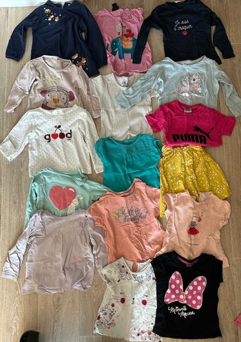 Lot vêtement bébé fille