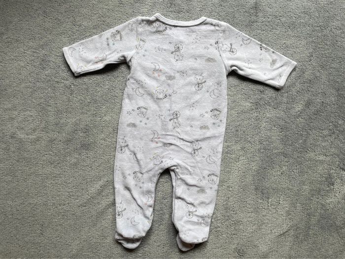 Pyjama velours, mixte, 6 mois - photo numéro 2