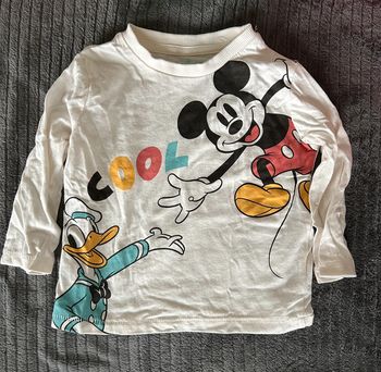 tee shirt manches longues Mickey