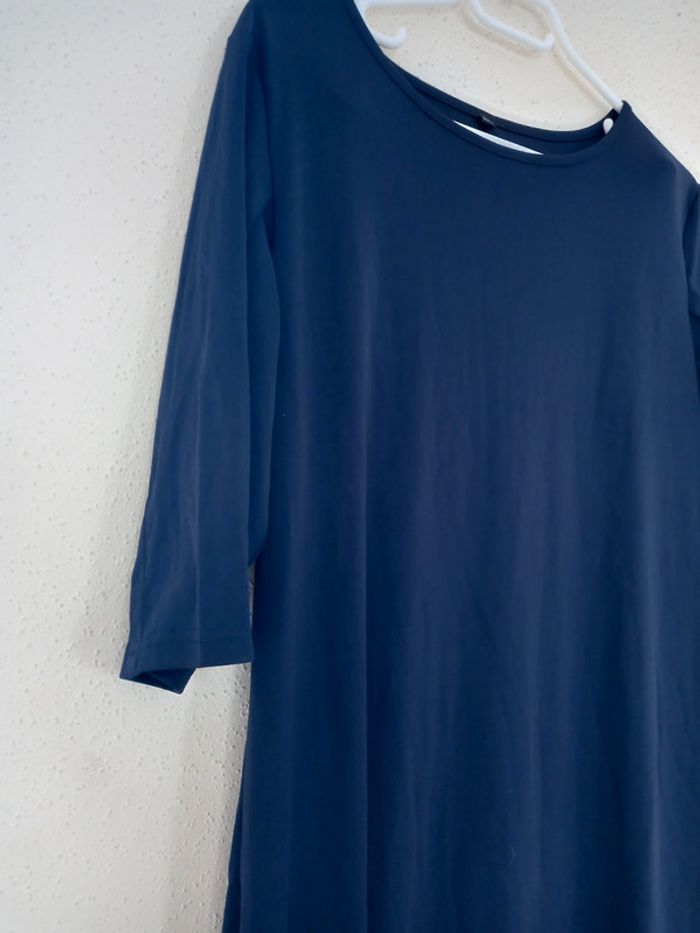 Robe femmes de couleur bleu Taille : 2 Xl - photo numéro 4