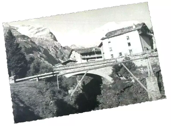 Carte postale ancienne Val d' Isère Le Fornet (Savoie) Auberge du Roitelet