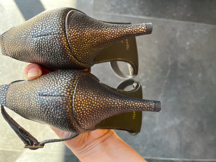 Sandales à talon Minelli - Taille 37 - photo numéro 5