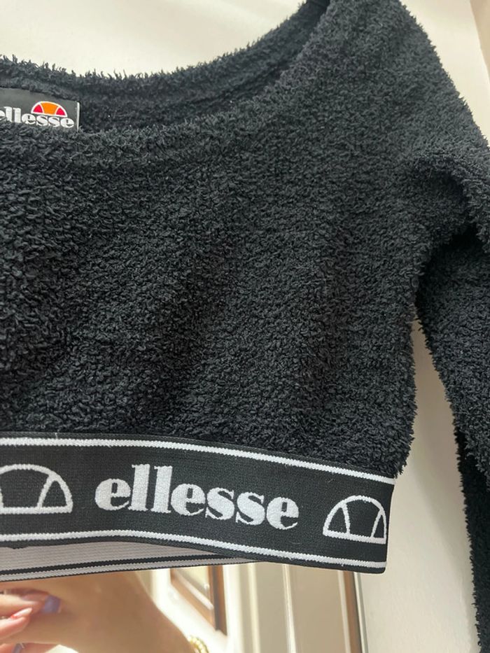 Pull Crop top moumoute Ellesse - photo numéro 2