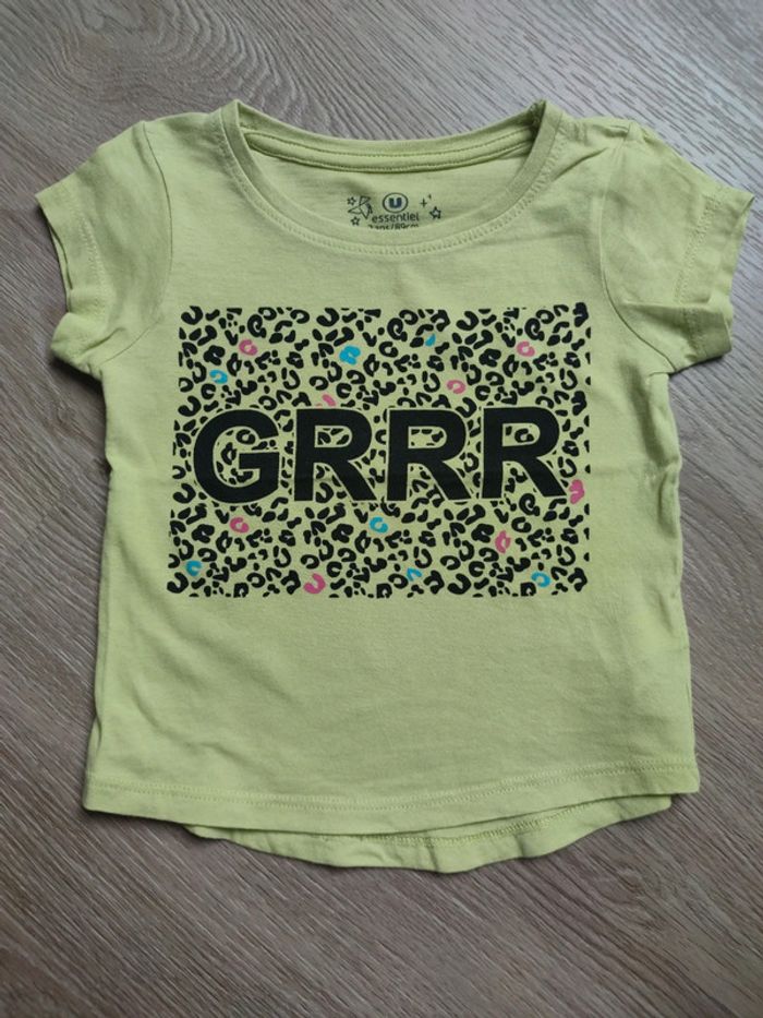T-shirt fille 2 ans neuf