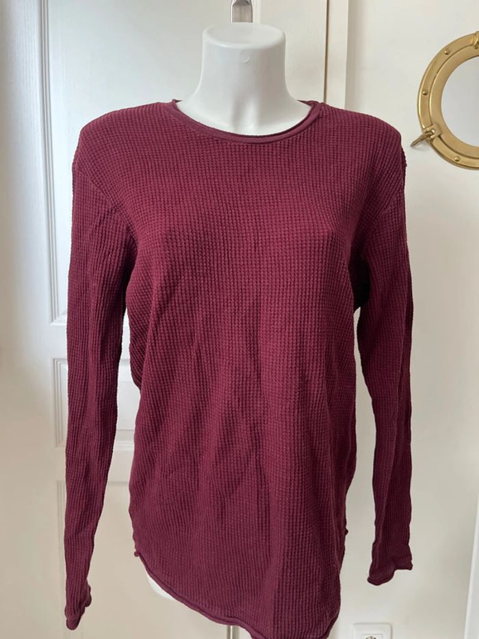 Pull bordeaux - photo numéro 5
