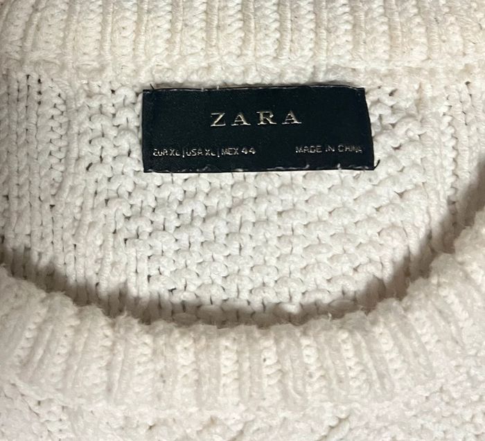 Pull Zara blanc - photo numéro 5