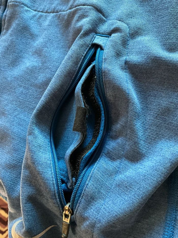 Veste zippée à capuche pour homme Nike Running bleue taille XL 148 - photo numéro 6