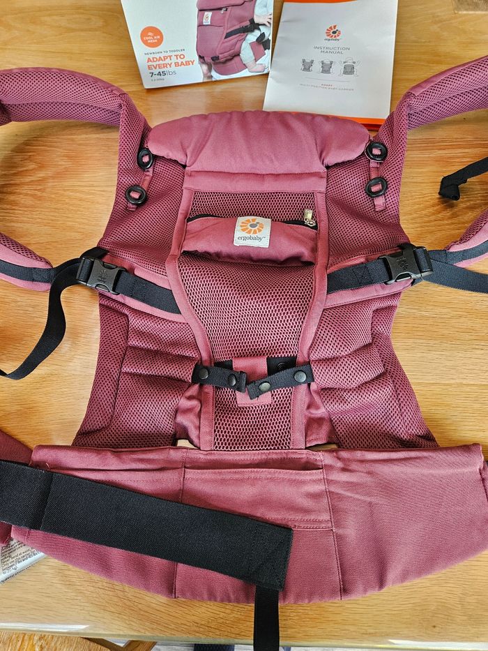 Porte-bébé ergobaby adapt cool air mesh - photo numéro 3