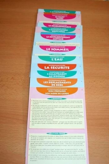 Lot de 26 Fiches Famifiches