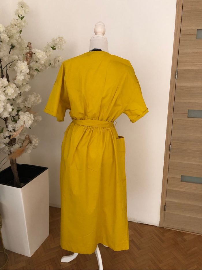 Robe jaune Zara neuve taille S - photo numéro 6