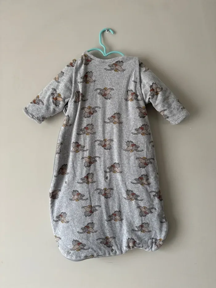 🍼Gigoteuse bébé hiver 6/18 mois - Disney - Dumbo- très bon état - photo numéro 7