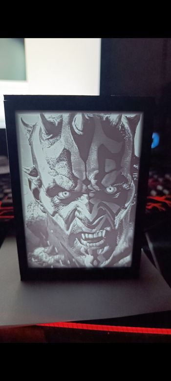 Lampe litho darkmaul