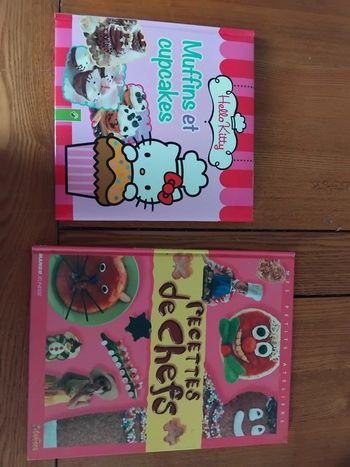Lot de livres cuisine enfant