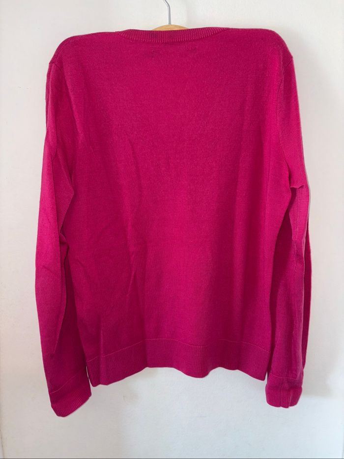Pull rose Ralph Lauren sport femme taille L en bon état - photo numéro 8