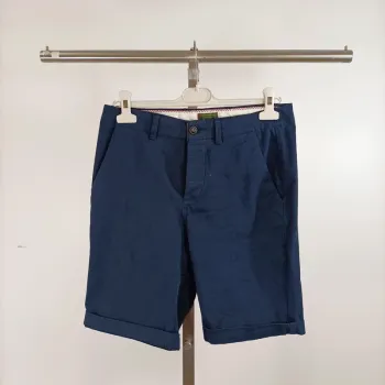 Short bleu marine Jack & Jones coupe regular homme taille S coton stretch été A1347