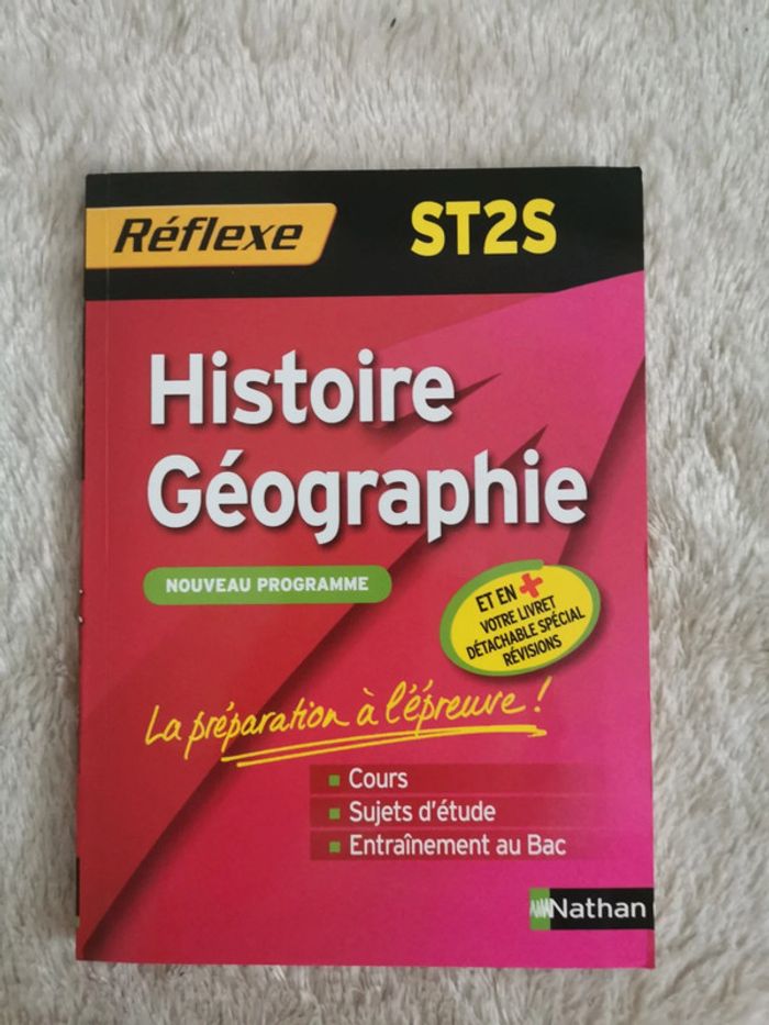 Réflexe st2s histoire géographie