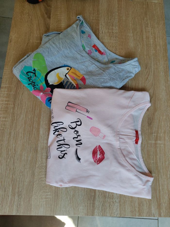 Lot de 2 tee shirts nuit
