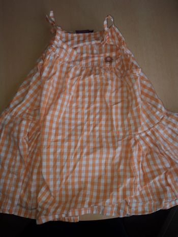 Robe Vichy 2 ans