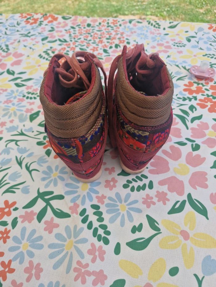 Chaussure compensé desigual taille 37 - photo numéro 3