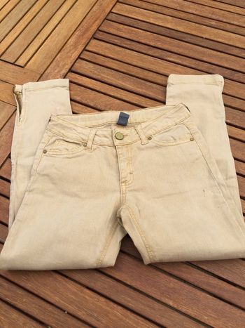 Pantalon beige zara 7/8ans