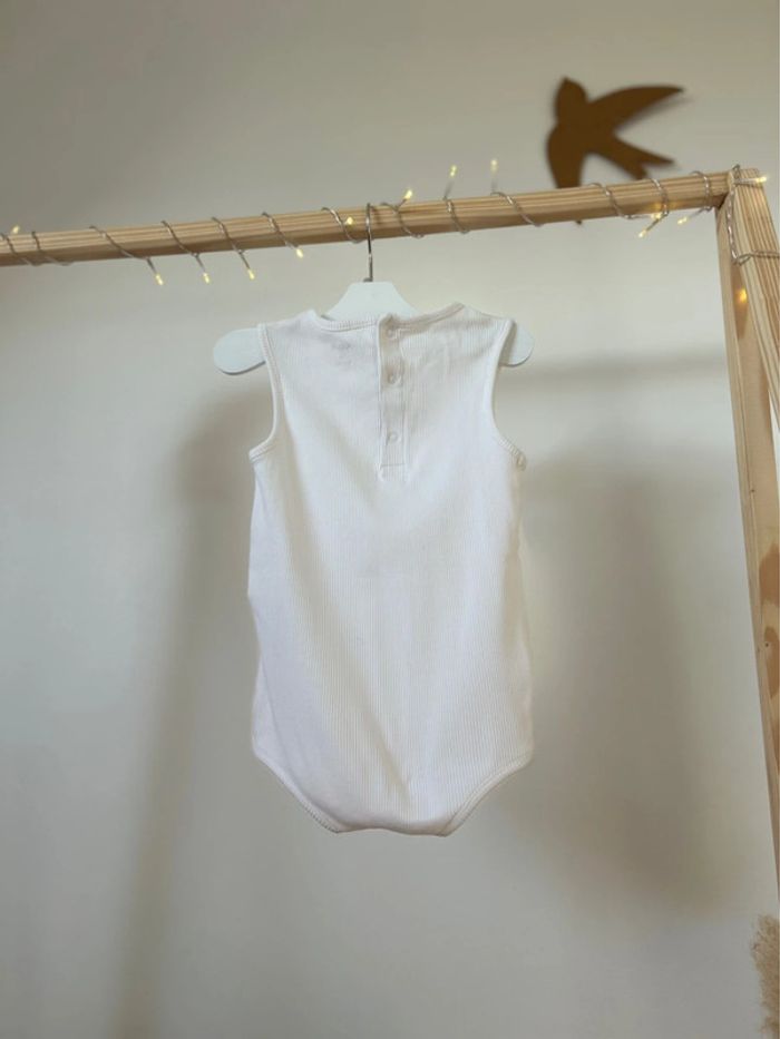 Ensemble fille body citron et short 24 mois kiabi - photo numéro 3