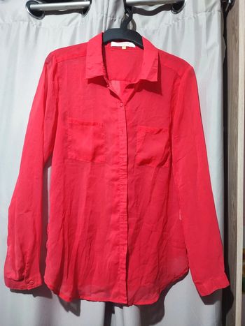 Chemise femme cache cache taille 2 transparent