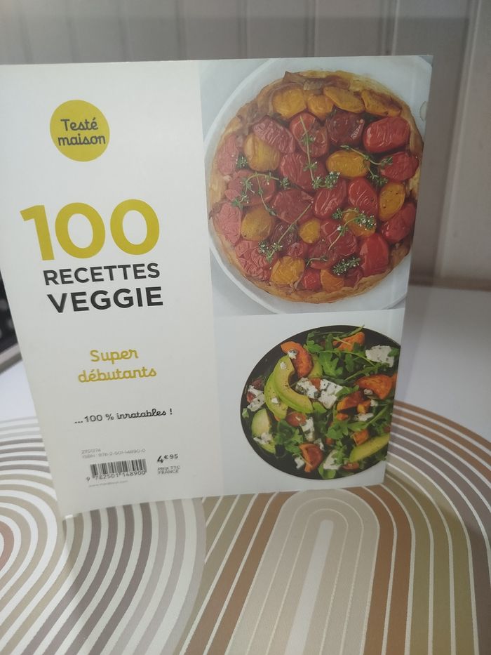 Livre 100 recettes Veggie Neuf - photo numéro 7