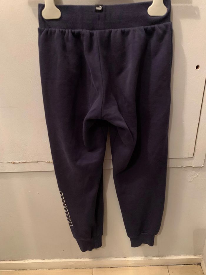 Bas de Jogging Puma bleu marine, garçon 9-10 ans - photo numéro 2