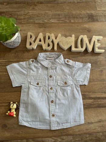 - Chemisette    - 12 mois - Très bon état 