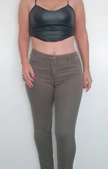 Jean skinny taupe Denim taille 38