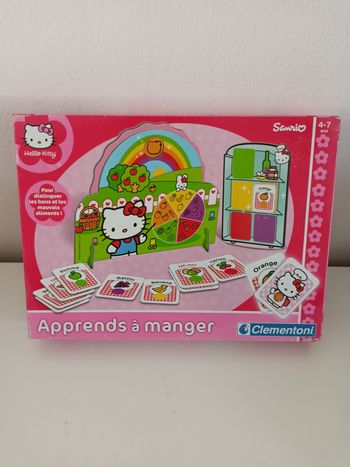 Apprend à manger Hello Kitty ravensburger complet