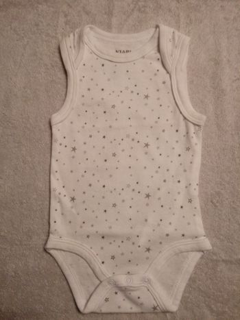 Body Kiabi 3 mois (réf perso C53)(familleac72)