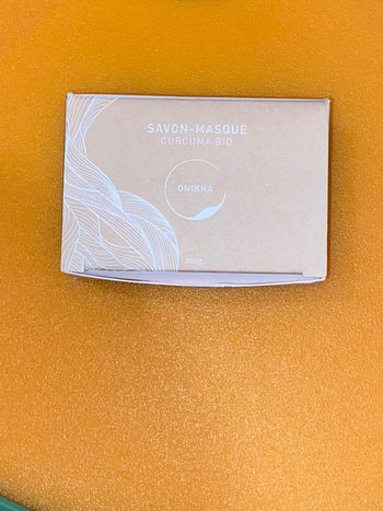 Savon & masque tout en 1 au curcuma Onikha
