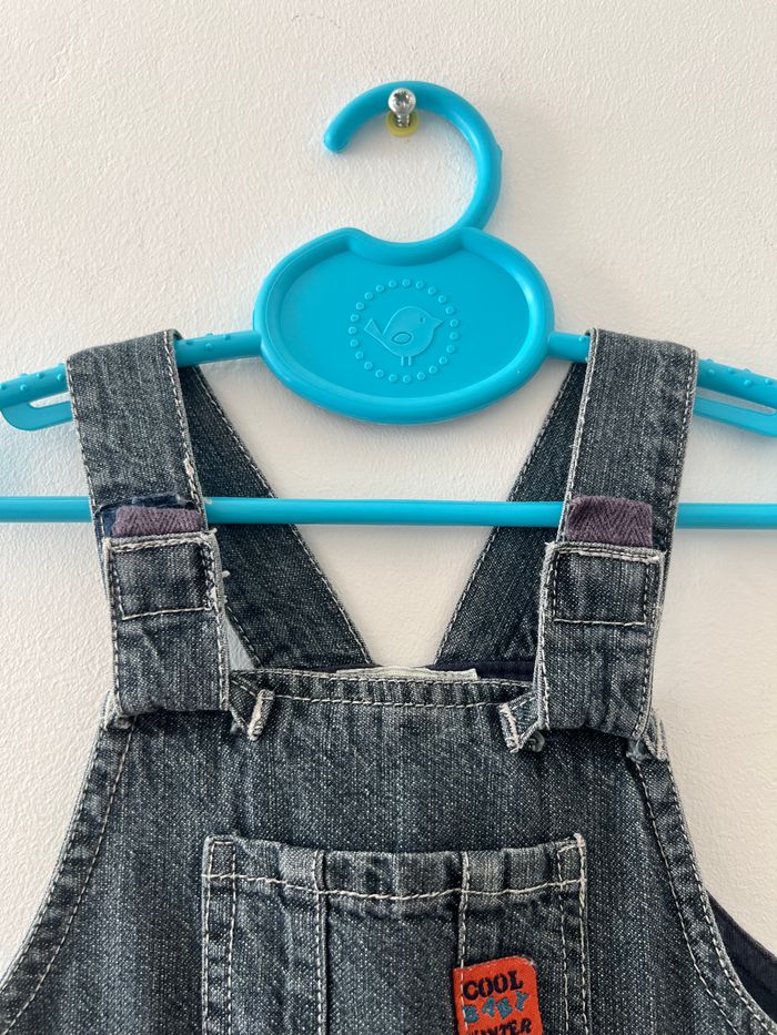 Salopette en jeans bleu - photo numéro 2