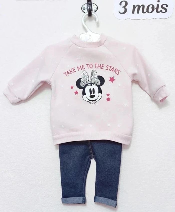 Ensemble bébé fille taille 3 mois - photo numéro 2