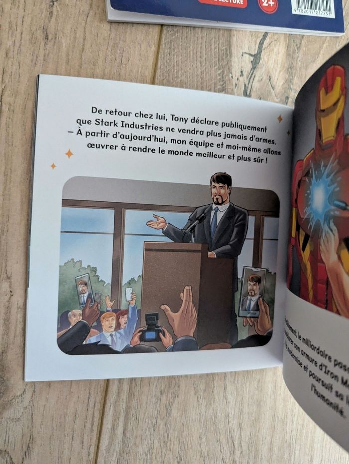 Lot livre marvel ma petite histoire du soir - photo numéro 4