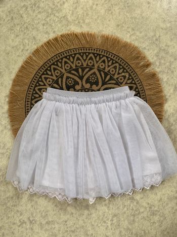 Jupe jupon blanc Vertbaudet