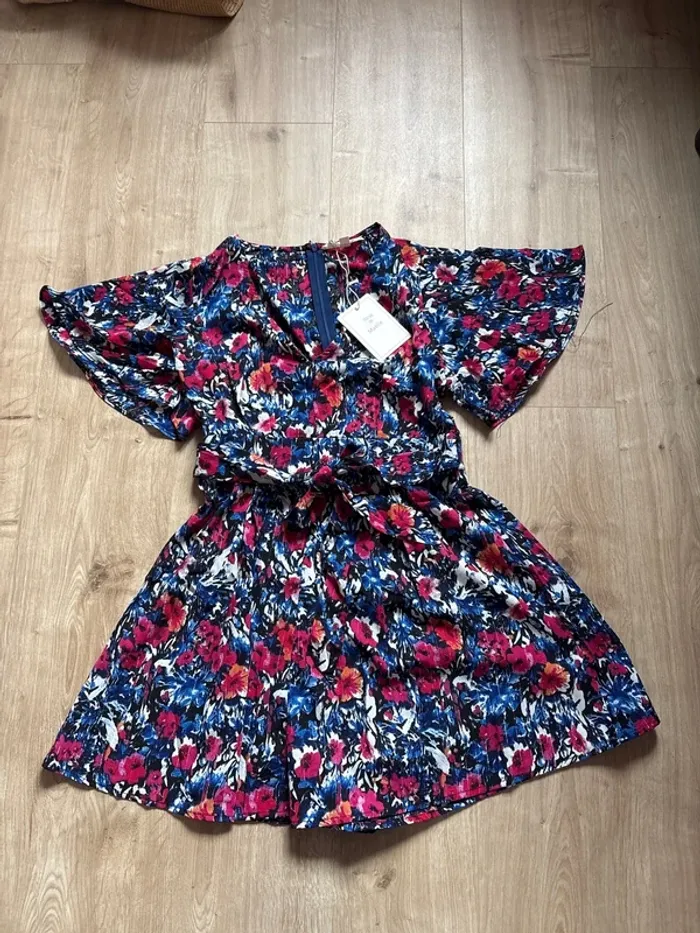 Combishort fleurie Maelle s/M neuve