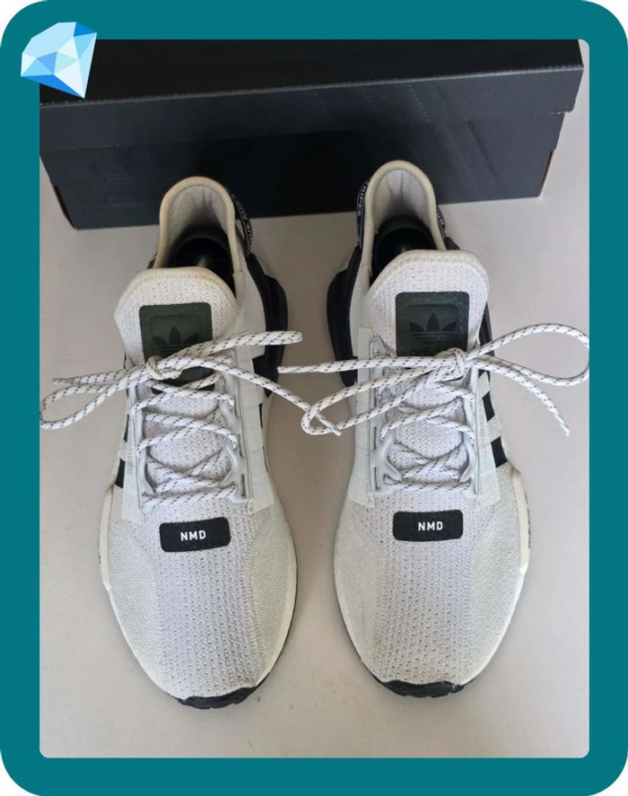 Adidas nmd r1 v2 blanche avec facture - photo numéro 8