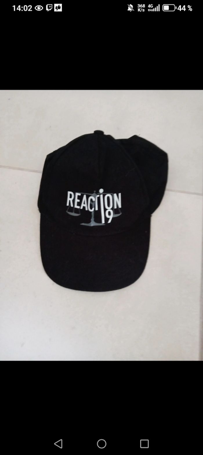 Casquette homme neuf