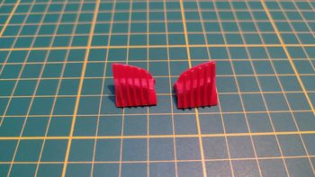 Lot aérateur x2 pièce miniature Bburago burago Ferrari Testarossa 1984 1/18 1/18e 1/18ème #C42