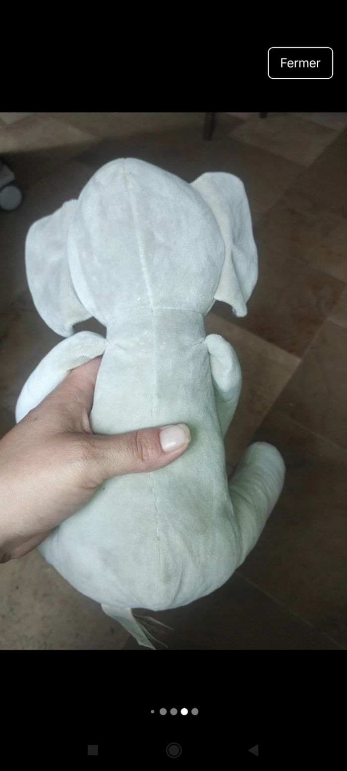 Petite peluche éléphant j40 - photo numéro 5